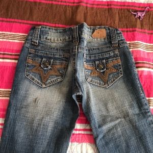 Hydraulic super low metro jeans